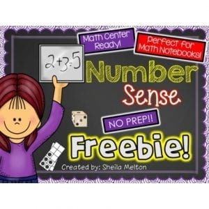 Number Sense Freebie