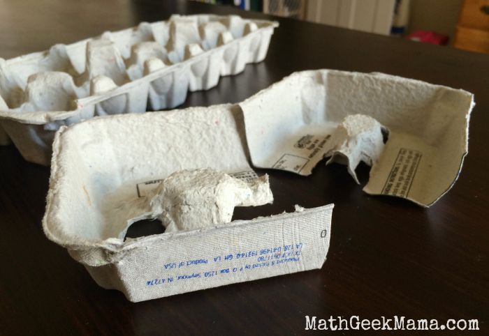 Create your own Mancala game out of an egg carton! A great way for kids to learn math and strategy through play! 