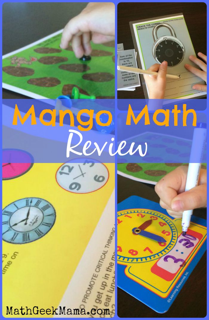 Mango Math Product Review {First Grade}