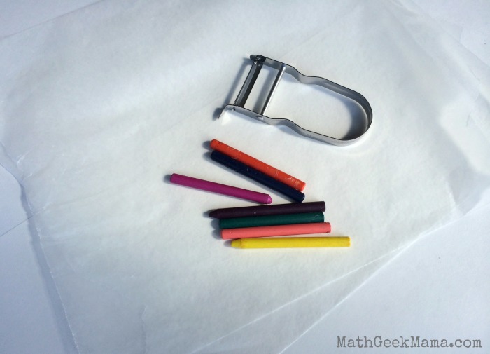 This Melted Crayon Symmetry Art Project is so simple and fun! 