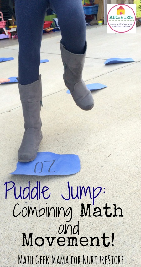 Puddle Jump: Simple Math Game to Get Kids Moving!