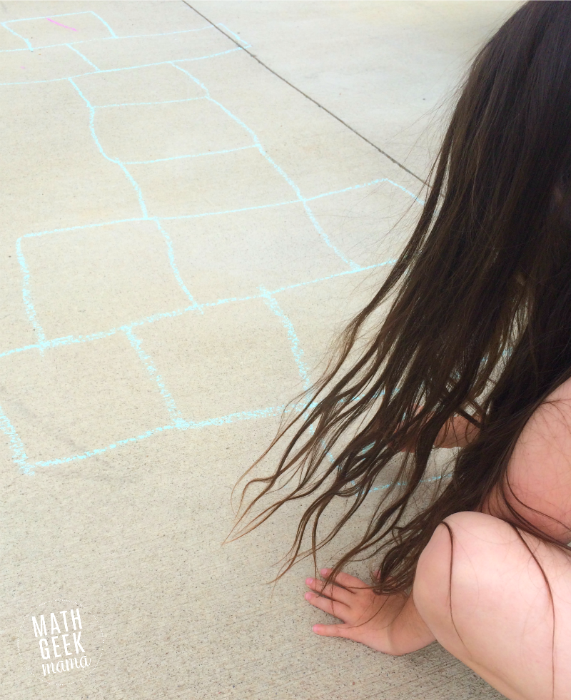 This is such a fun and SIMPLE way for kids to get moving and practice skip counting! Skip counting hopscotch is a fun twist on the traditional game that kids love!