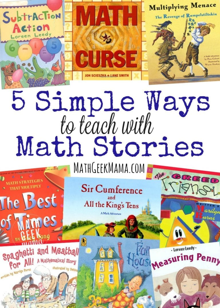5 Simple Ways to Teach with Math Story Books