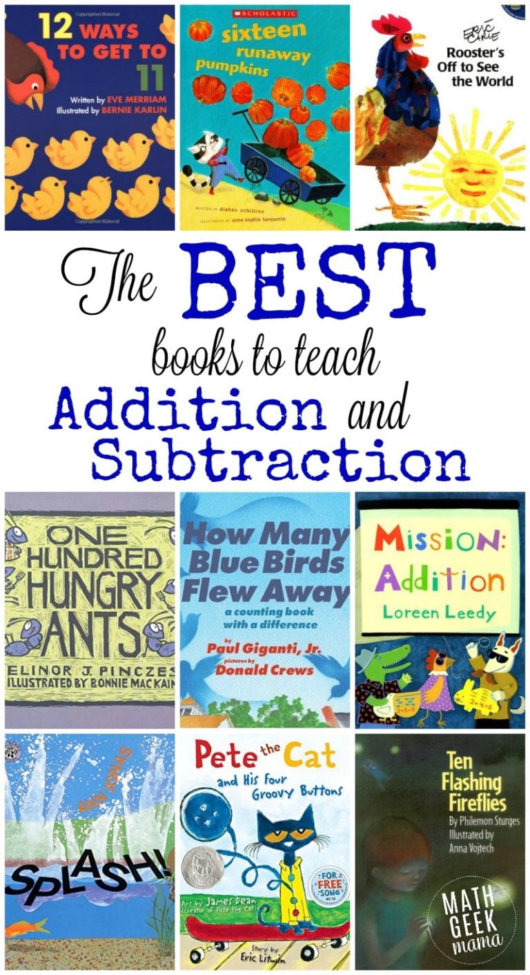 The Best Books to Teach Addition and Subtraction