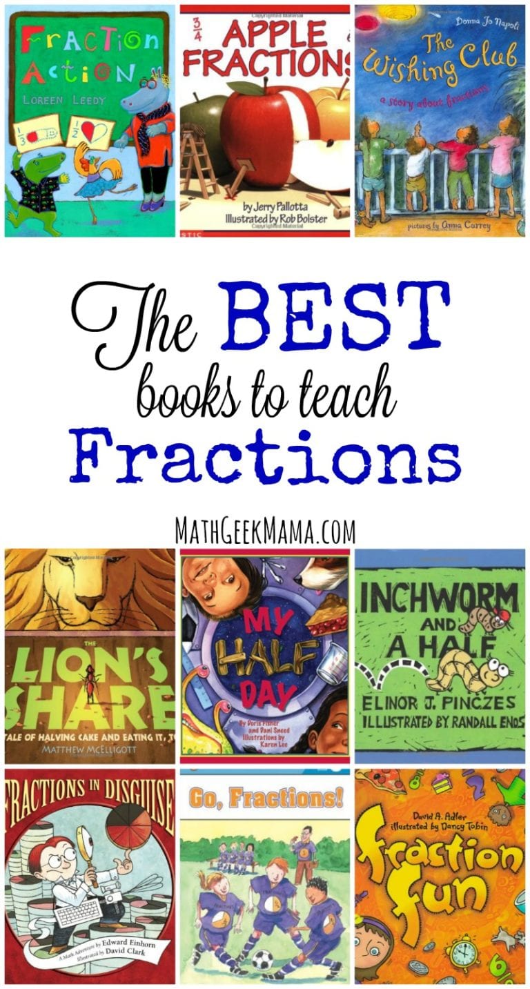 The Best Books to Teach Fractions