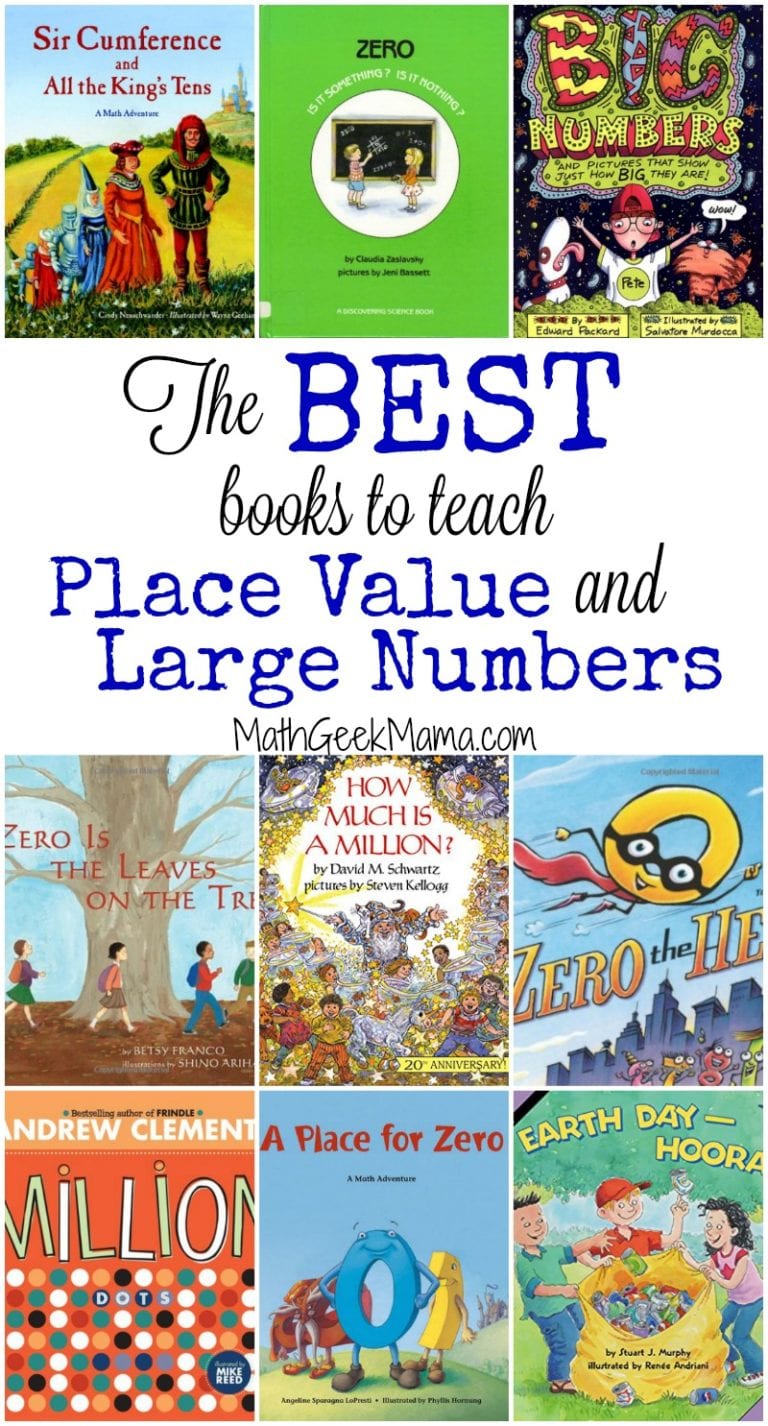 The Best Books to Teach Place Value and Large Numbers