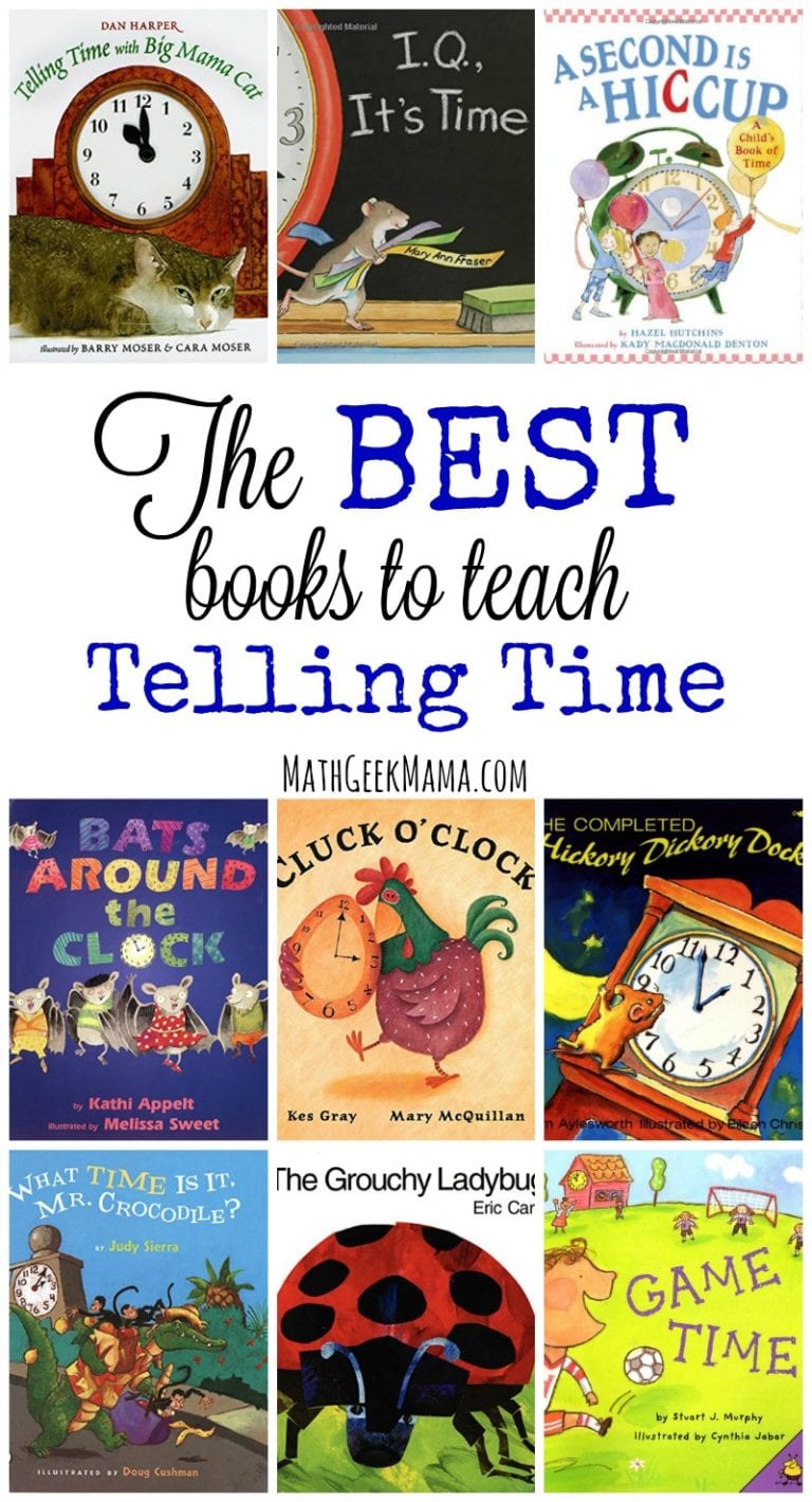 The Best Books to Teach Time Concepts