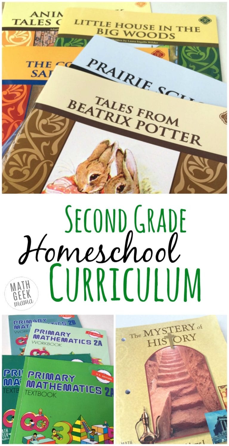 Second Grade Homeschool Curriculum Choices