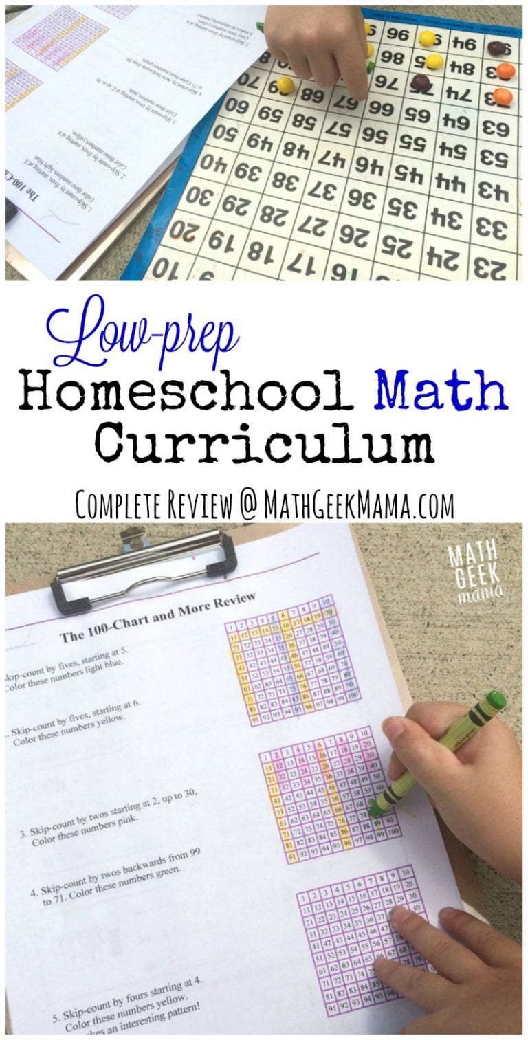 Easy to Use Homeschool Math Curriculum