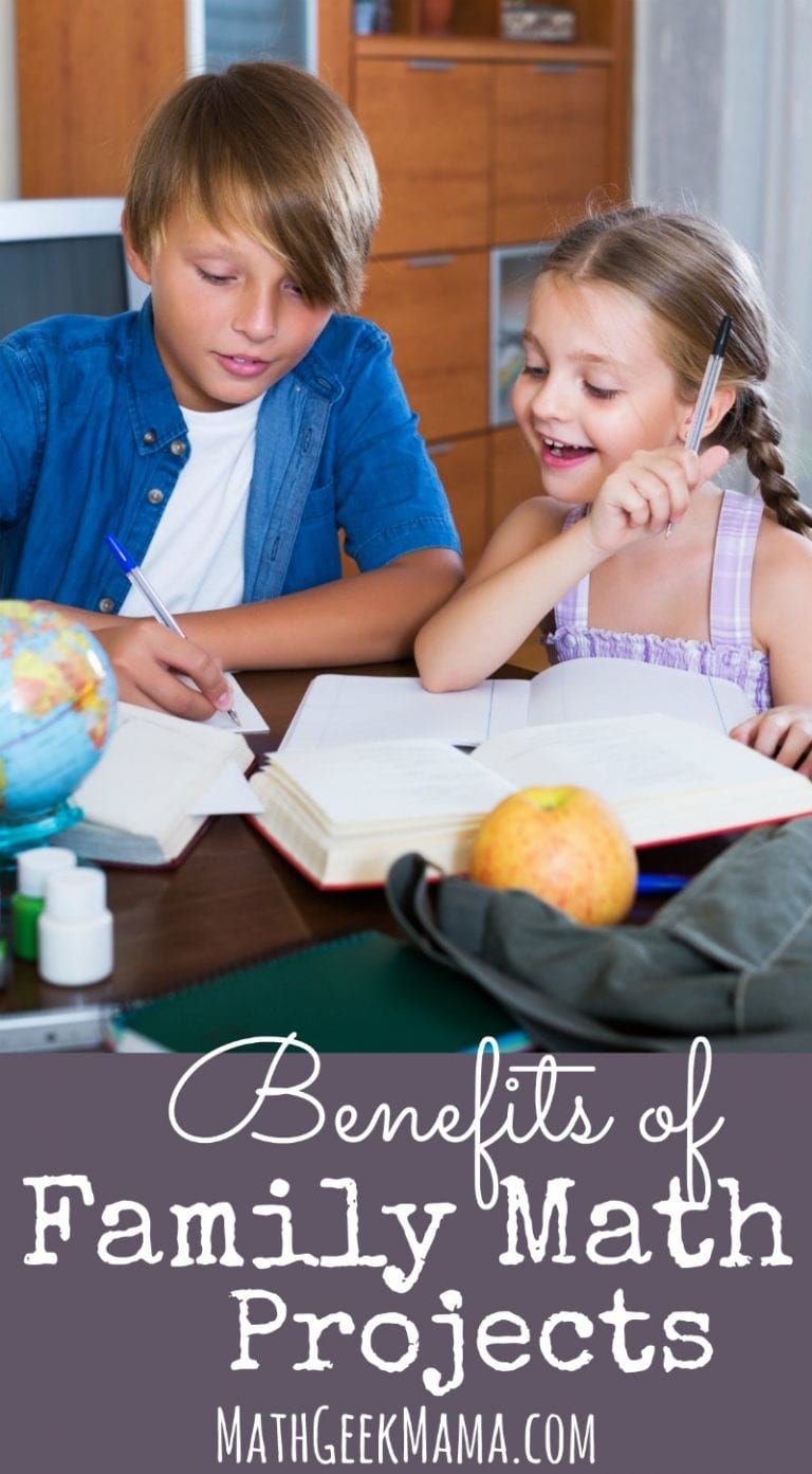 5 Benefits of Family Math Projects