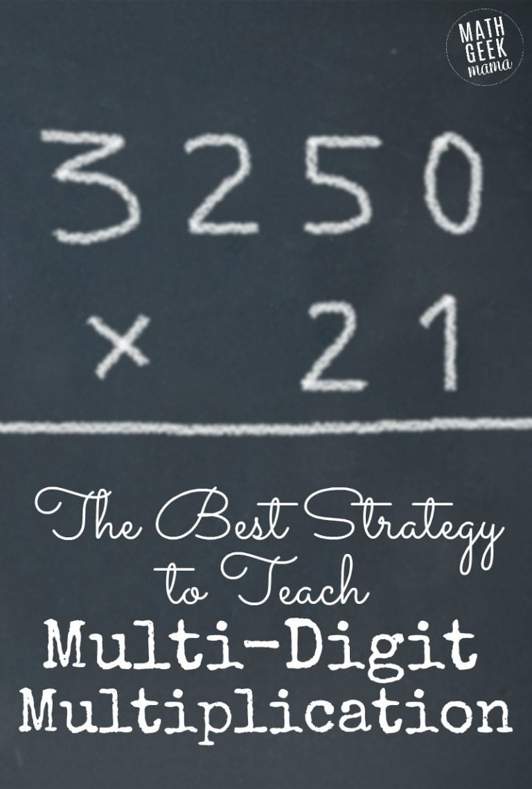 Simple Strategy to Teach Multi-Digit Multiplication