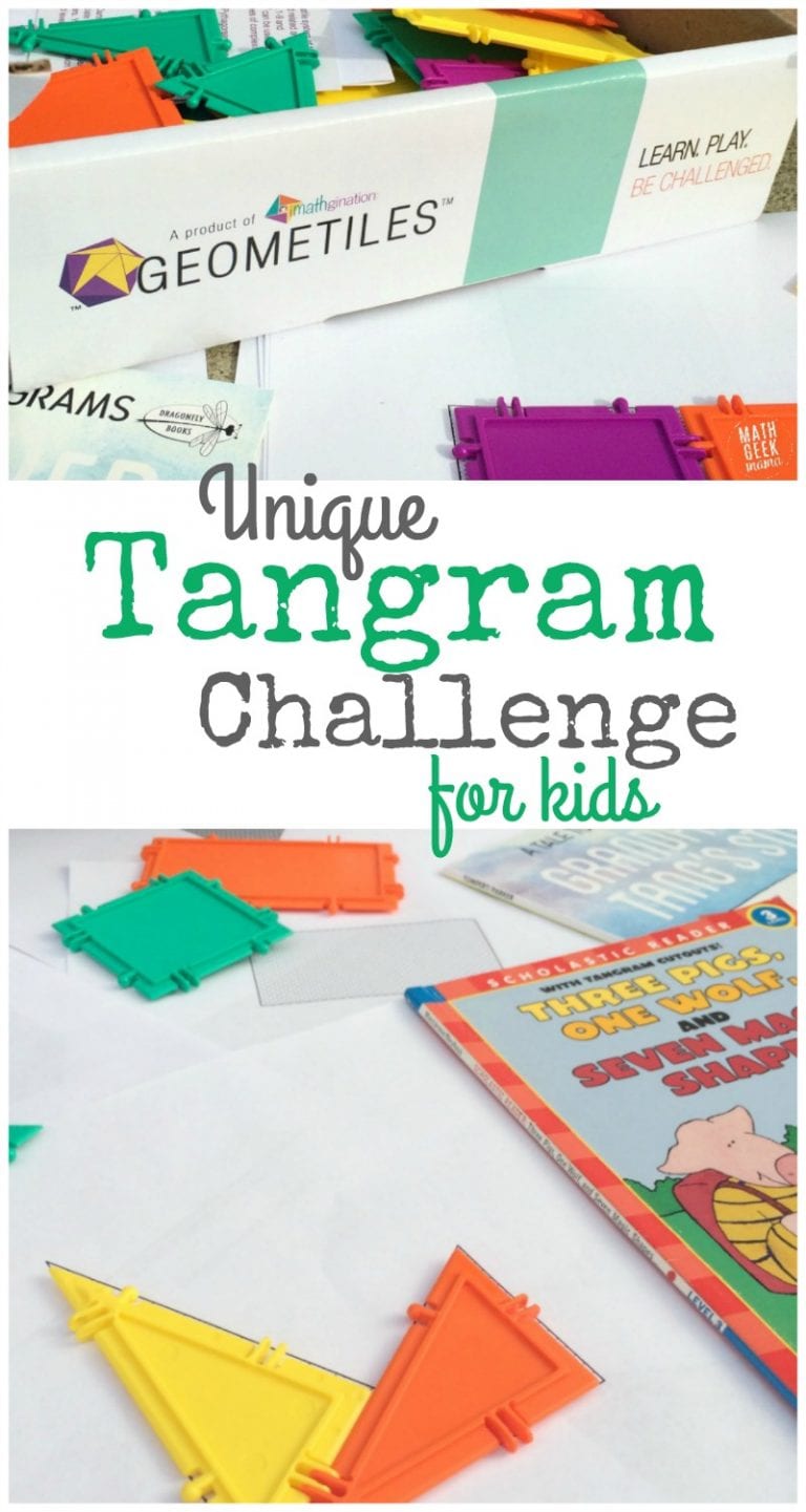 Want a Unique Tangram Game to Challenge Your Kids?