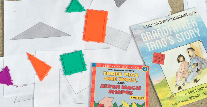 Looking for a fun tangram game or activity for your kids? This will stretch and challenge them in a fun way! With 100 different challenges, there's something for everyone!