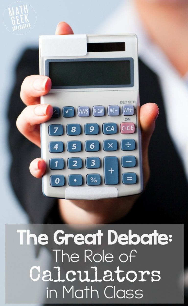 The Great Debate: The Role of Calculators in Math Education