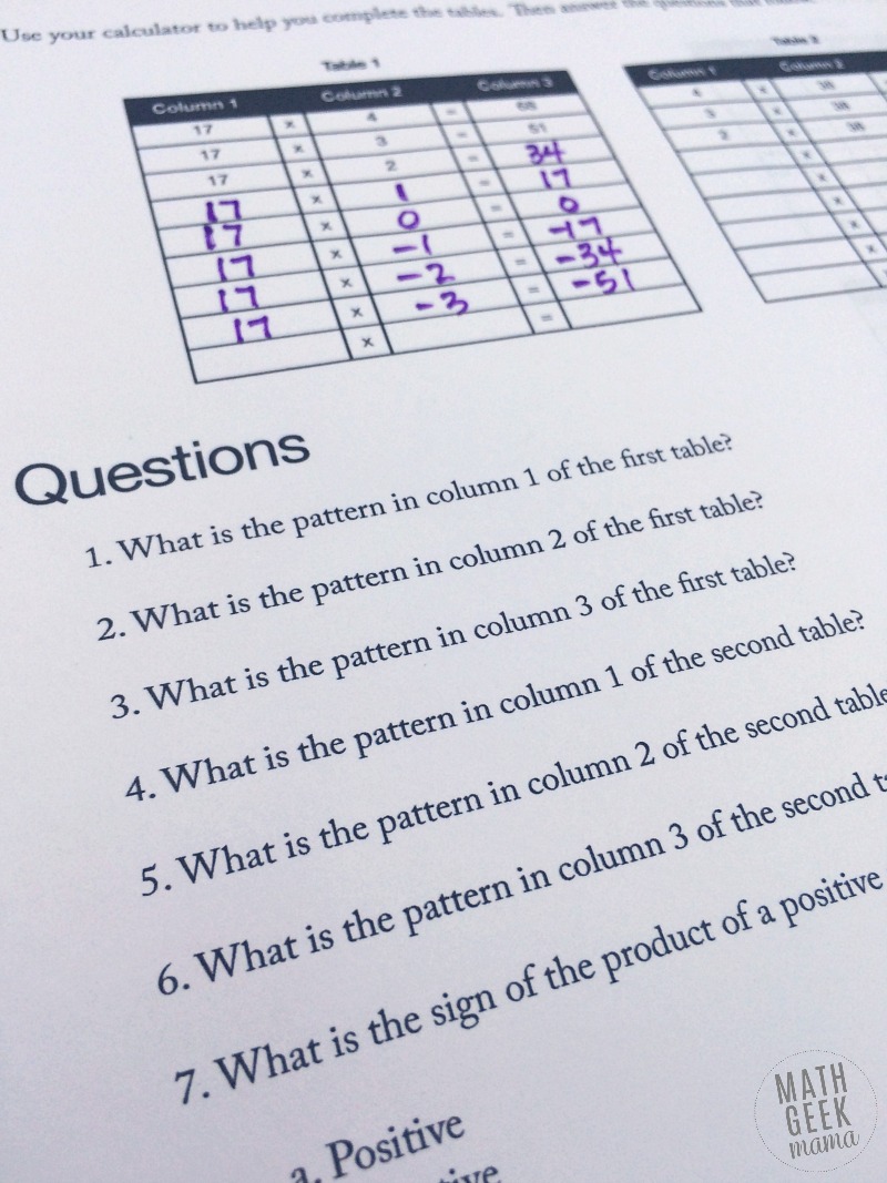 Incorporate technology into your math lesson with this super simple integer multiplication lesson. Don't teach tricks or rules. Instead, let students explore and ask questions on their own to observe patterns and make connections. 