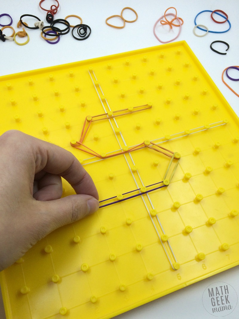 Looking for a fun way to challenge kids to plot points? This fun worksheet introduces kids to plotting points using a geoboard. They form letters and pictures on the grid as well as create their own!
