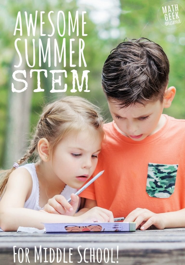 Awesome Summer STEM Activities for Middle School