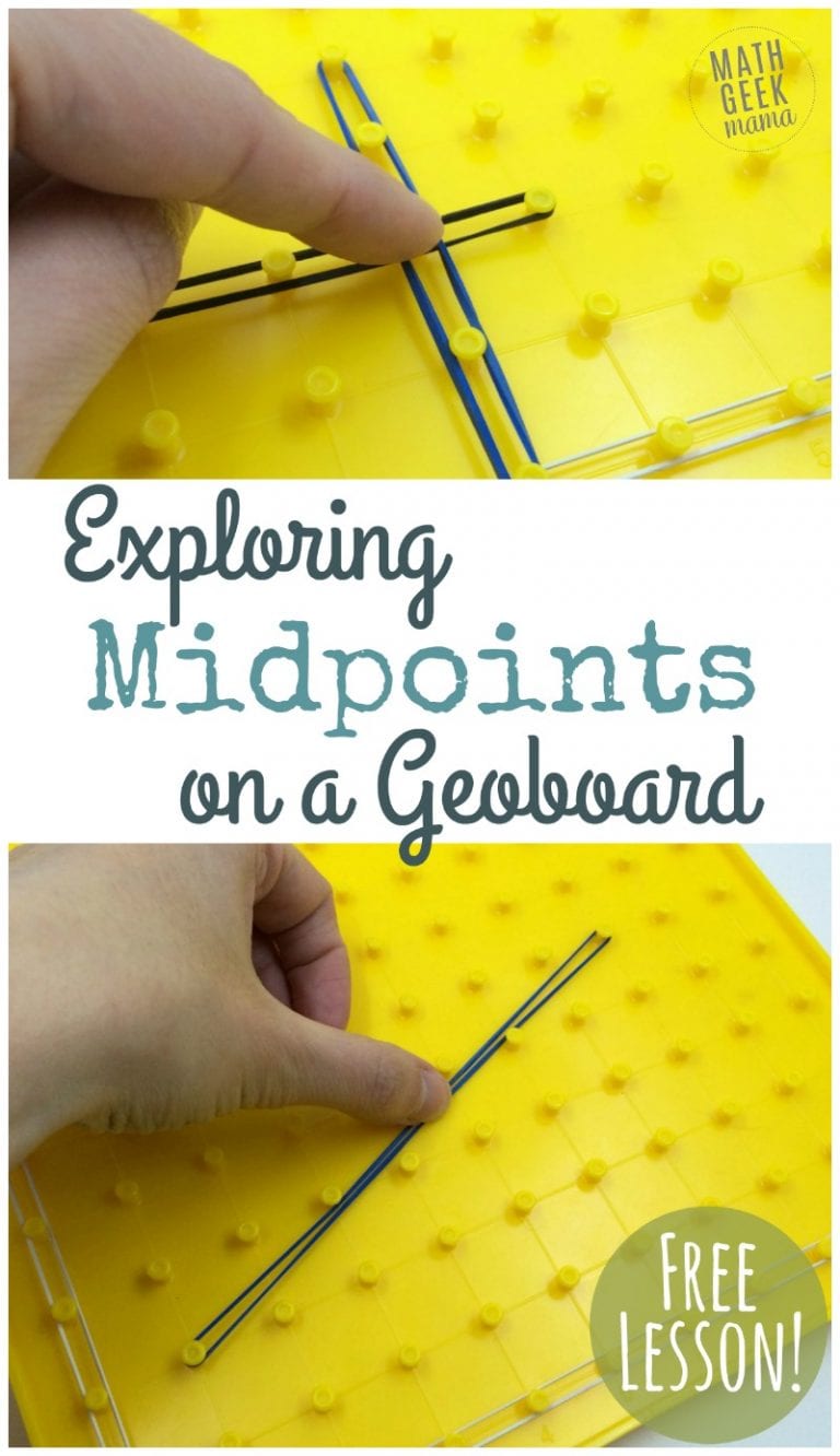 Midpoint Formula Activity {FREE Hands-On Lesson}