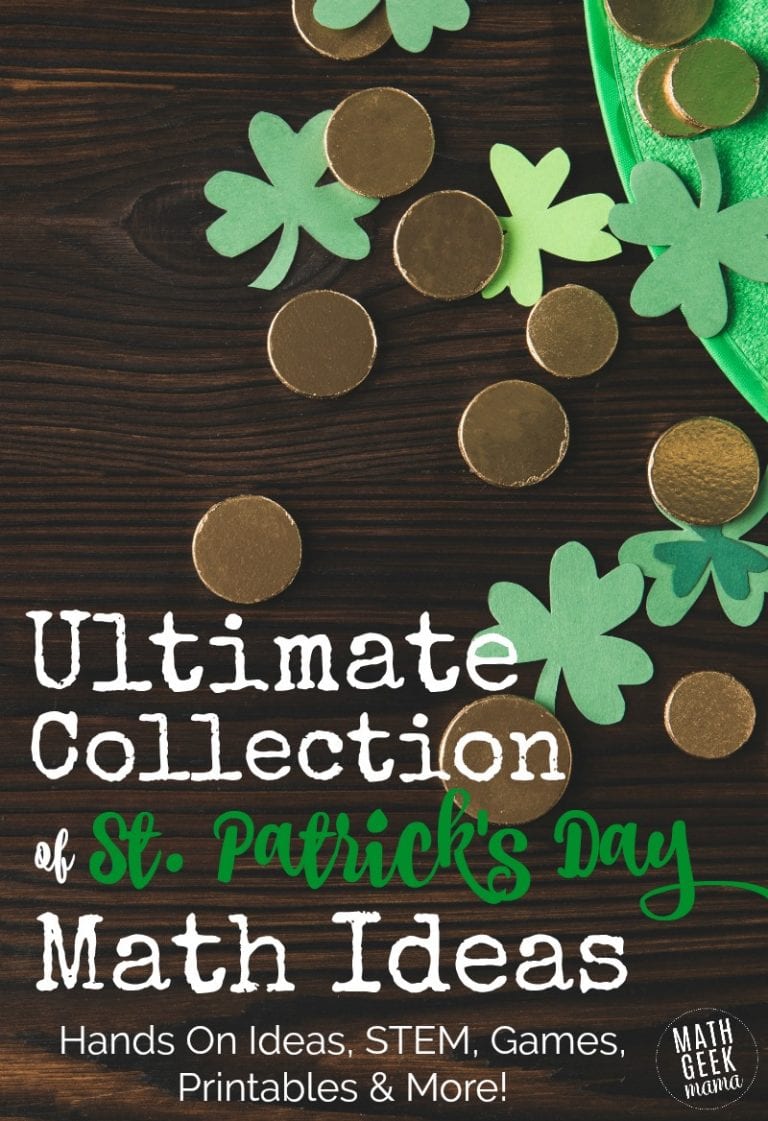 The BEST St. Patrick’s Day Math Activities {All Ages!}