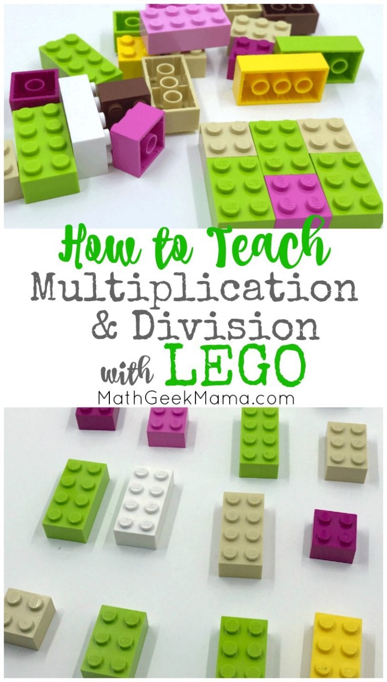 How to Teach Multiplication & Division with LEGO Bricks