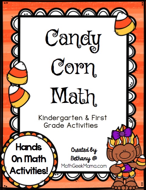 Looking for a fun way to put all your candy corn to good use? This free set of candy corn math printables use candy corn as a fun math manipulative. There are counting mats, an addition game, plus counting to 100 and measurement. Kids will love it!