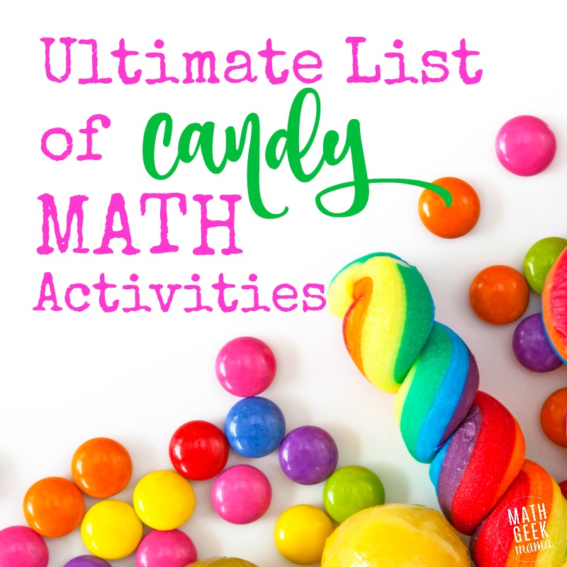 Looking for a way to really engage your kids in math? Try teaching math with candy. This HUGE list includes ideas for Kindergarten through high school, including some really awesome candy STEM ideas. These math ideas are perfect for Easter, Halloween or anytime during the year.