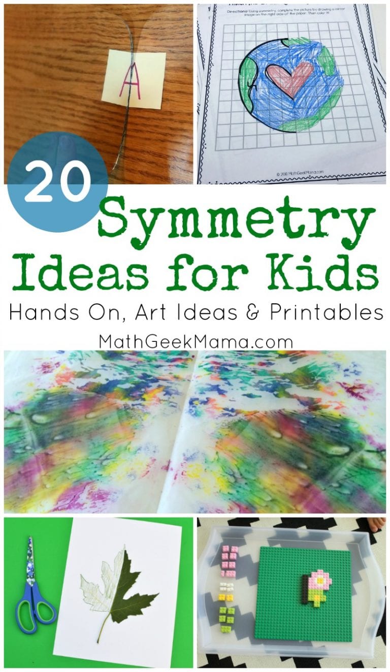 Symmetry for Kids: 20+ Ideas & Resources