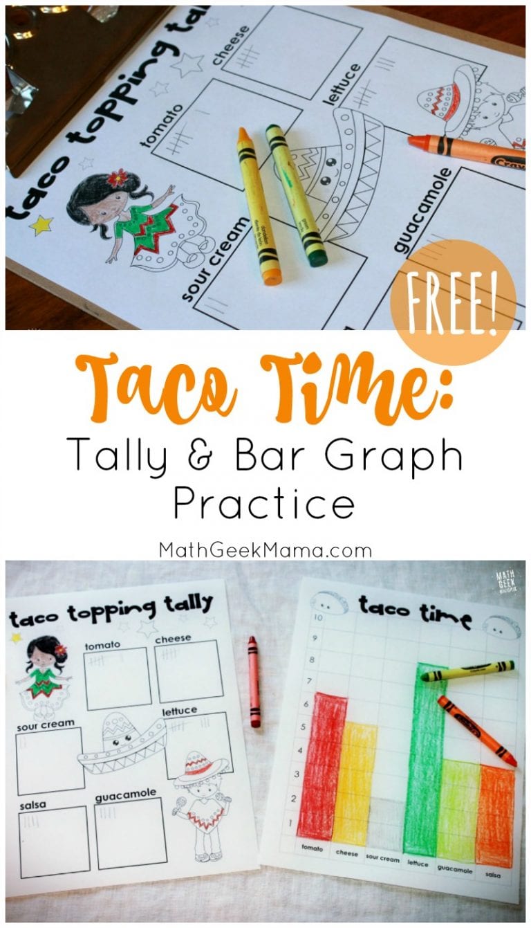 {FREE} Taco Time: Tally and Bar Graph Practice