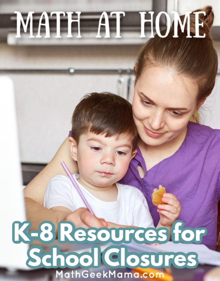 K-8 Math at Home: Resources for School Closures