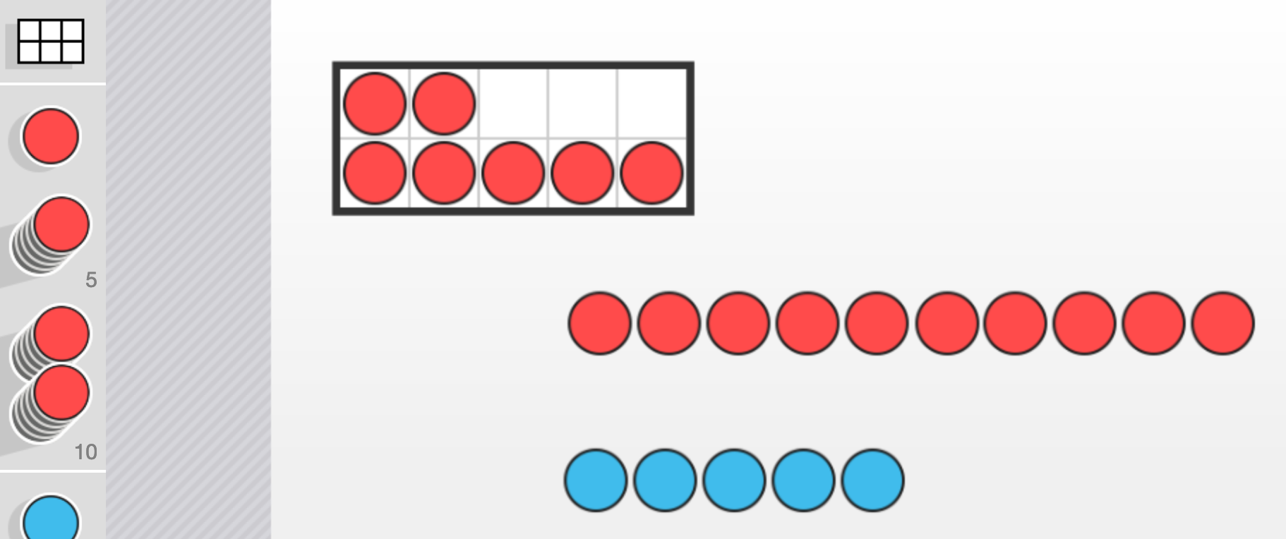 Math Manipulatives Teacher Resource Quiet Foam Two Color Integer Counters Algebr 