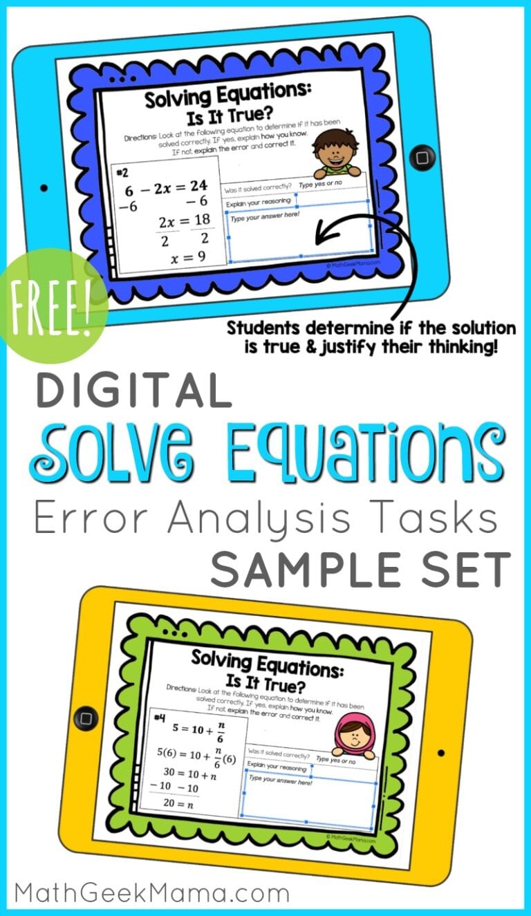 DIGITAL Solving Linear Equations Error Analysis {FREE}
