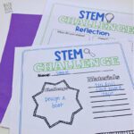 STEM Challenge Reflection Pages for Kids {FREE} | Math Geek Mama