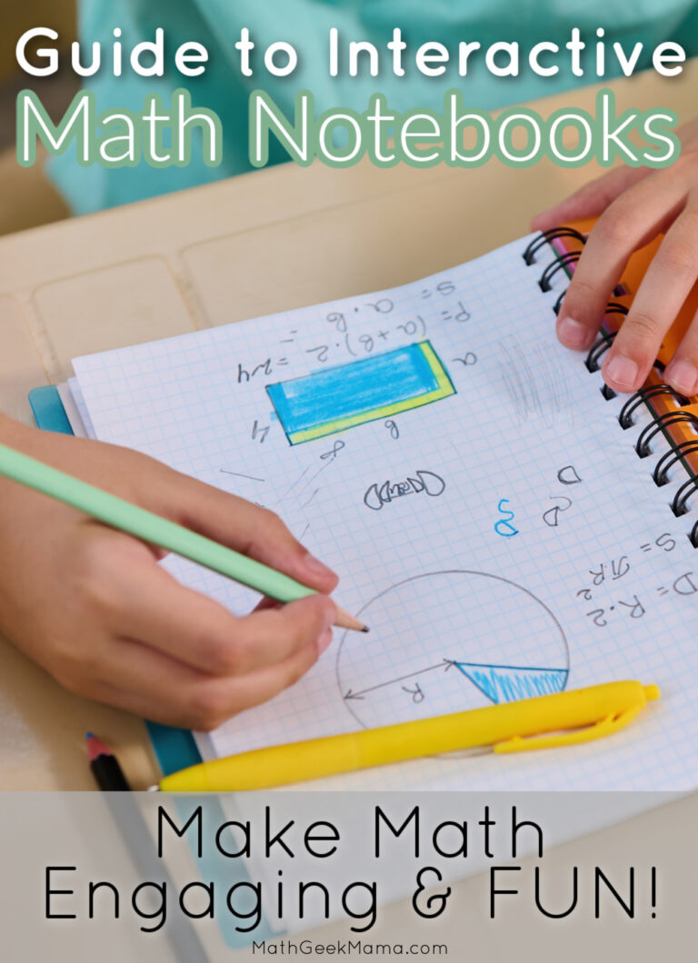 Make Math Engaging with Interactive Math Notebooks & Math Crafts