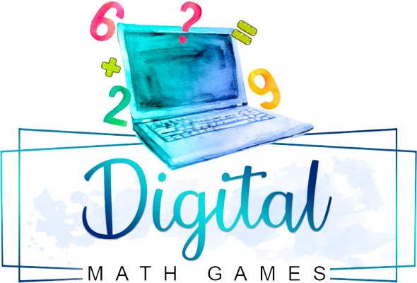 Digital Math Games logo.