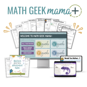 Math Geek Mama - Fun and FREE Math Teaching Resources